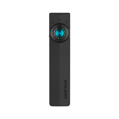 OLIGHT ArkPro green beam for precise outdoor signaling and hands-free use.