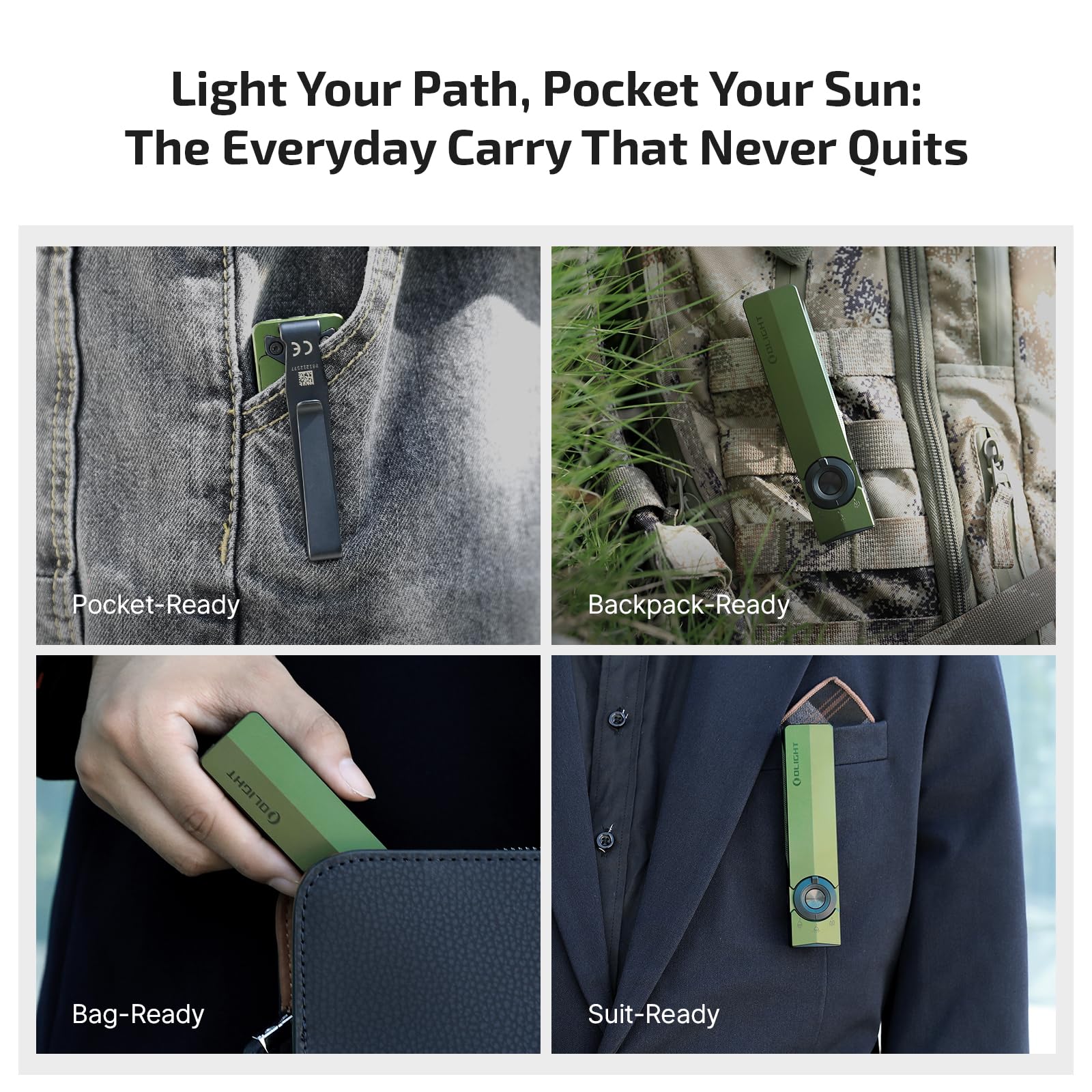 OLIGHT ArkPro pocket-friendly design for easy daily carry