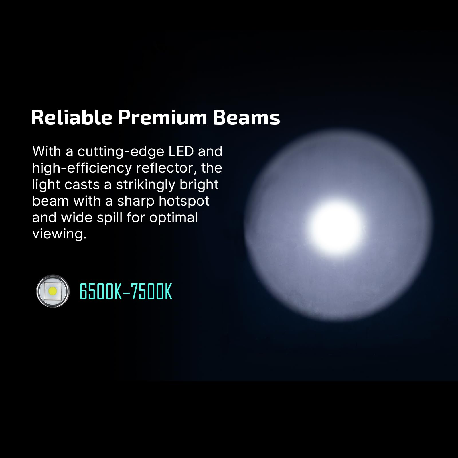 OLIGHT BatonTurbo 510meter-throw extends reach for distant campsite checks