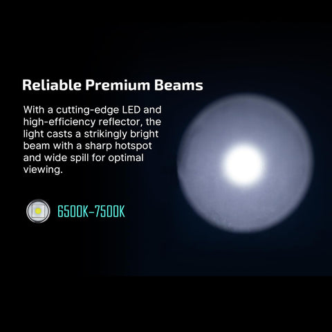 OLIGHT BatonTurbo 510meter-throw extends reach for distant campsite checks