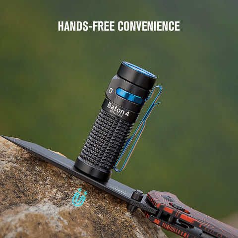 OLIGHT Baton4 170‑meter beam reaching far for outdoor tasks