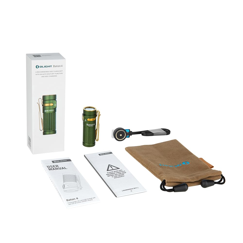 OLIGHT Baton4 ideal for camping and home emergencies.