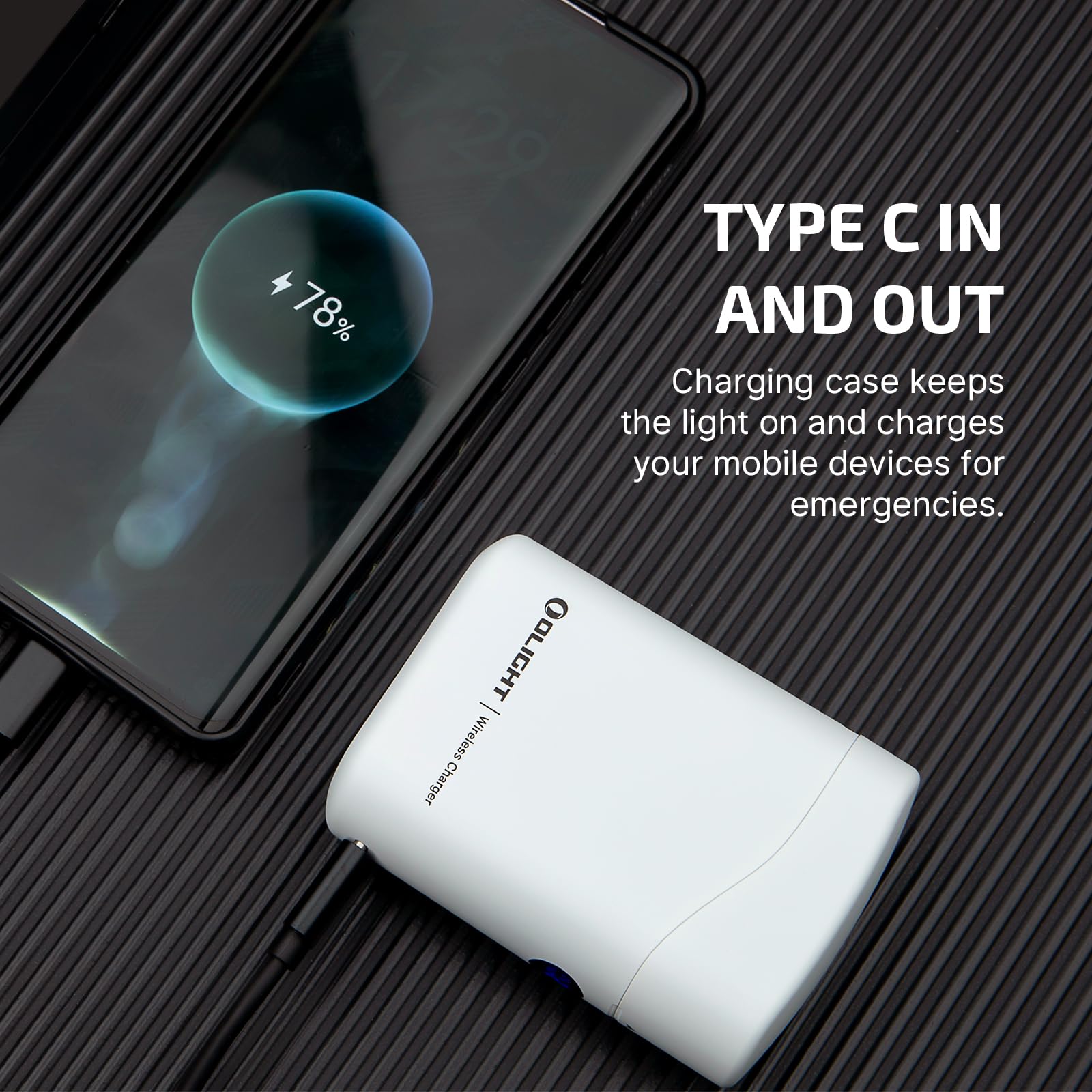 OLIGHT Baton4 Premium beam reaches 170 meters for outdoor use.