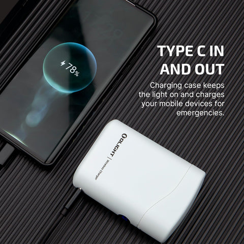 OLIGHT Baton4 Premium beam reaches 170 meters for outdoor use.
