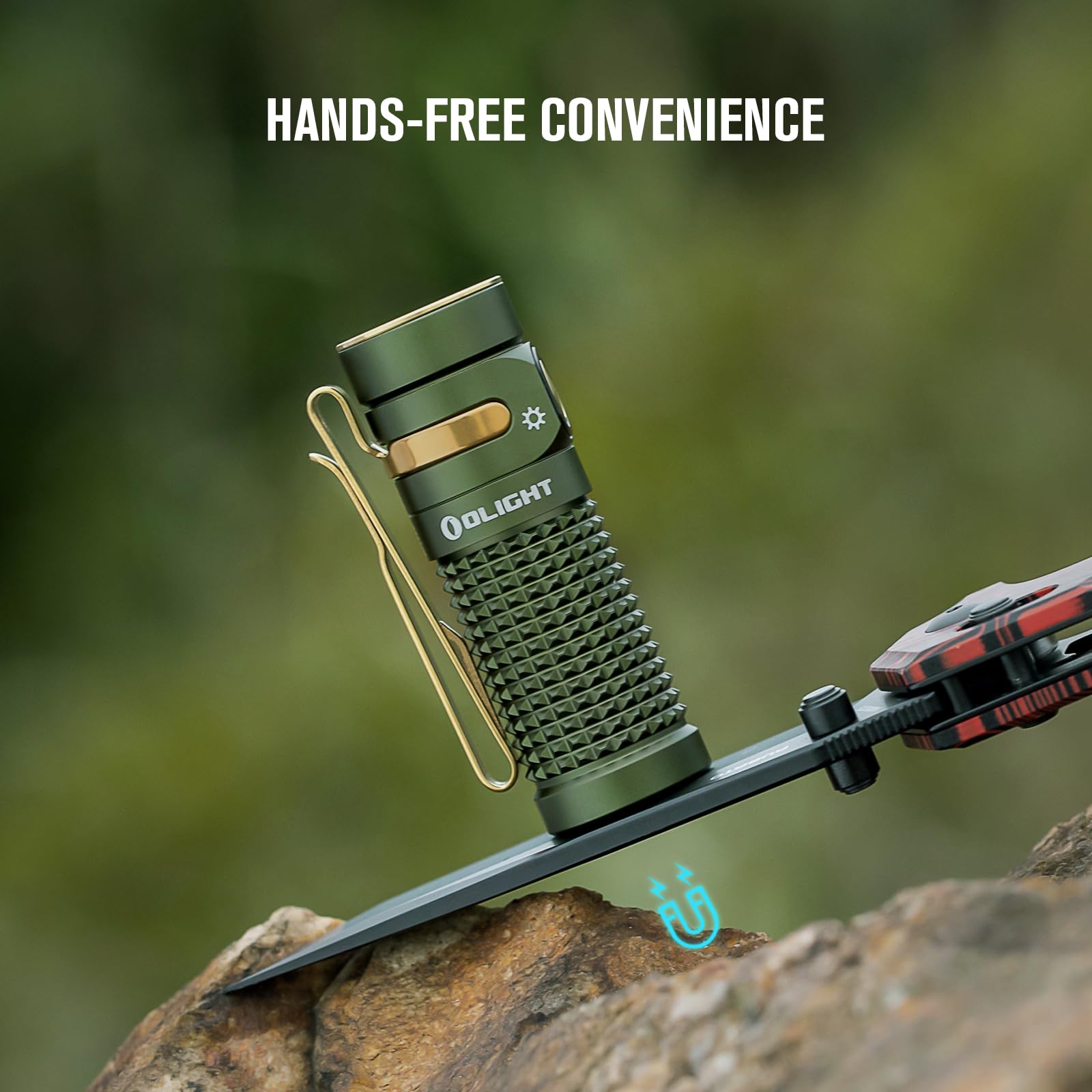 OLIGHT Baton4 Premium easy-to-use light for camping and emergencies.