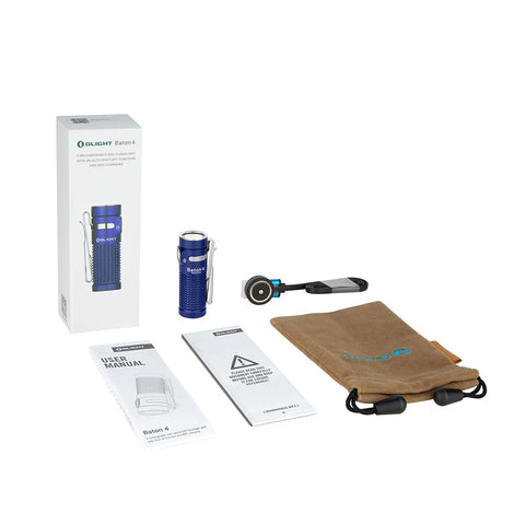 OLIGHT Baton4 IPX8 waterproof and reliable in challenging conditions