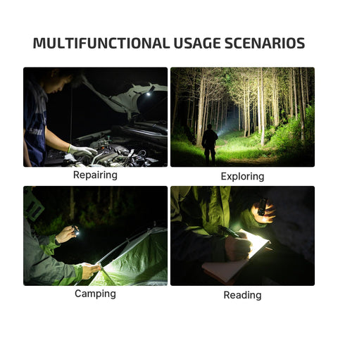 OLIGHT Baton4 six-mode versatility for camping, emergencies, and daily tasks