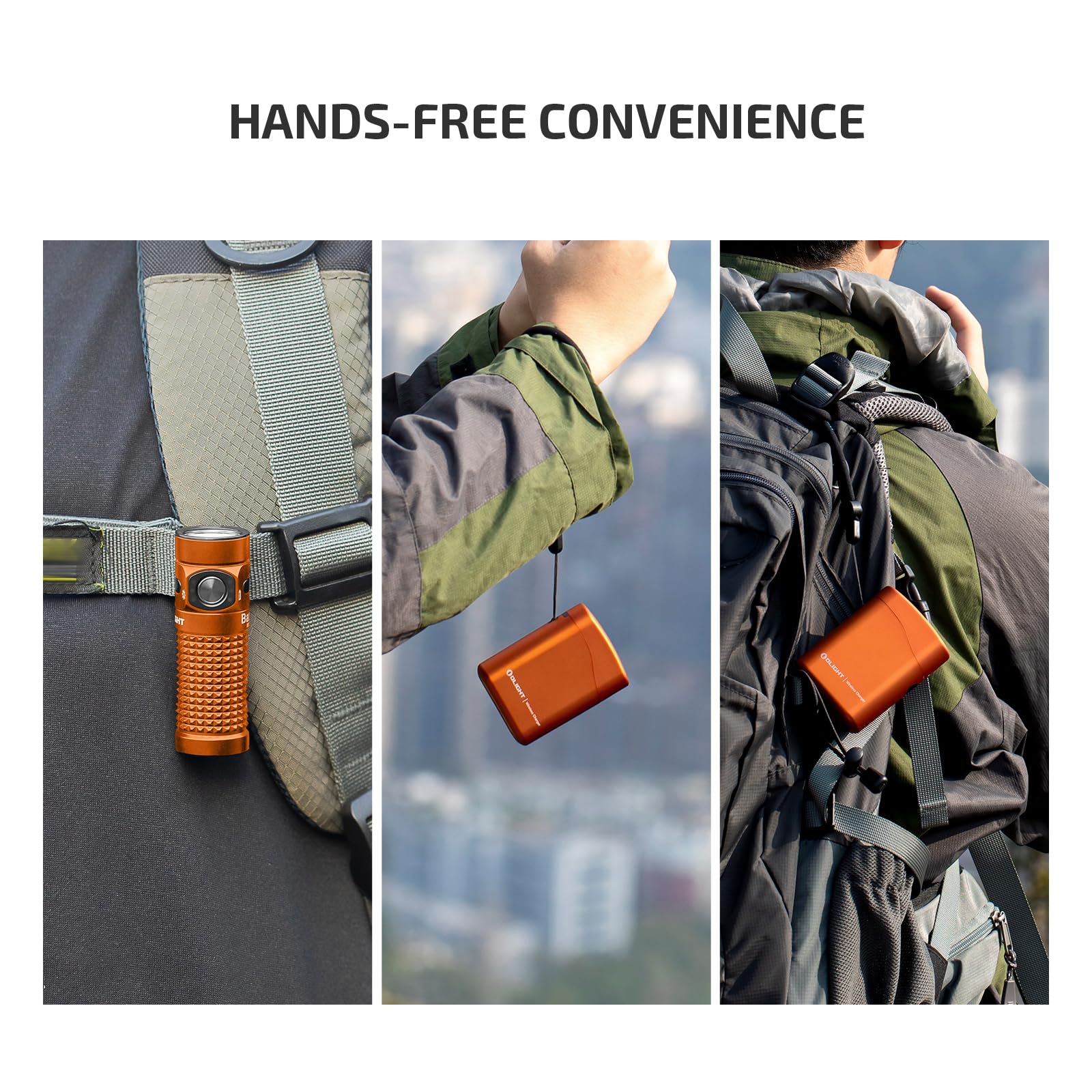 OLIGHT Baton4 upgraded metal switch delivers solid, durable, satisfying presses.
