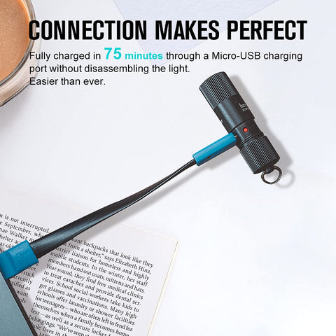 OLIGHT i1R 2 EOS built-in battery for compact power