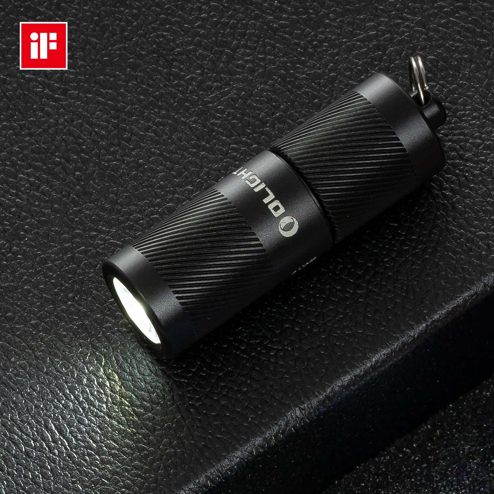 OLIGHT I1R 2 Pro EOS sleek black finish for a modern look