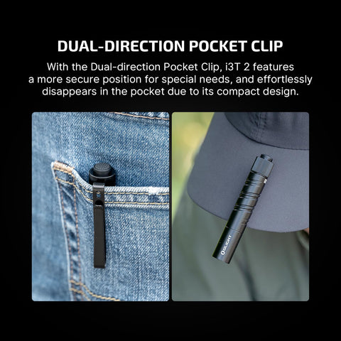 OLIGHT I3T 2 beam reaches 62 meters for outdoor tasks.