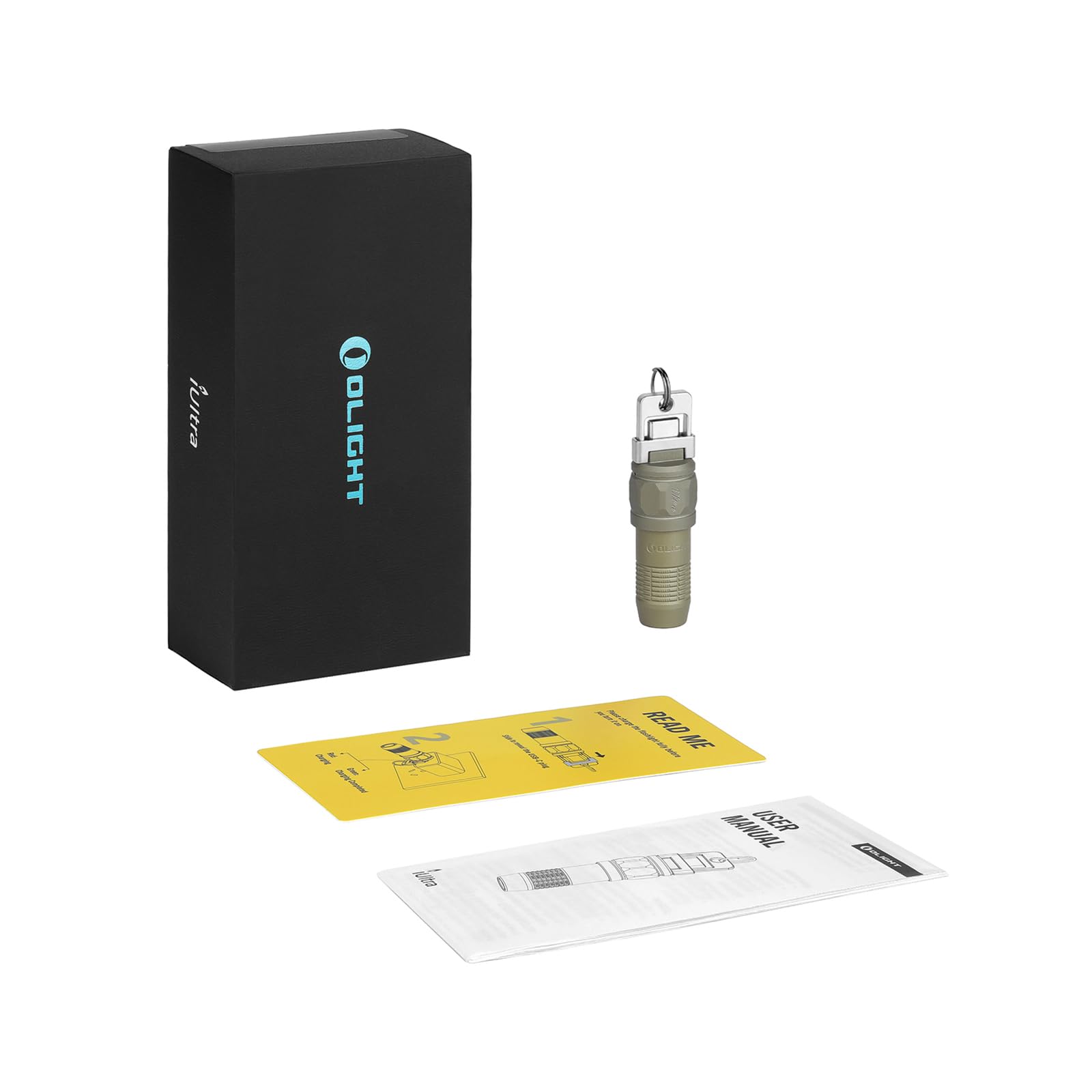 OLIGHT iUltra compact form fits easily in pockets