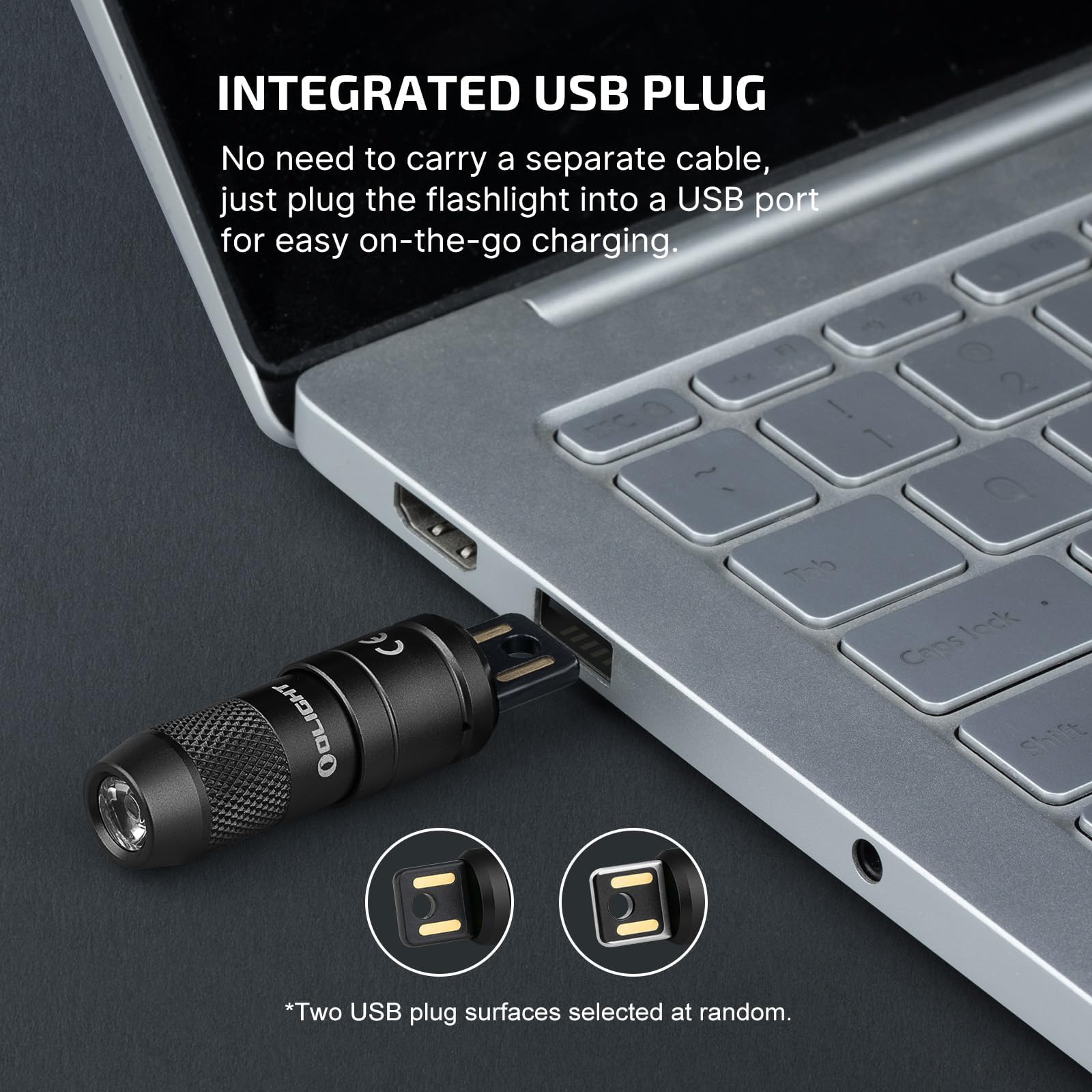 OLIGHT IMINI 2 is lightweight and easy to carry on a keychain or bag.