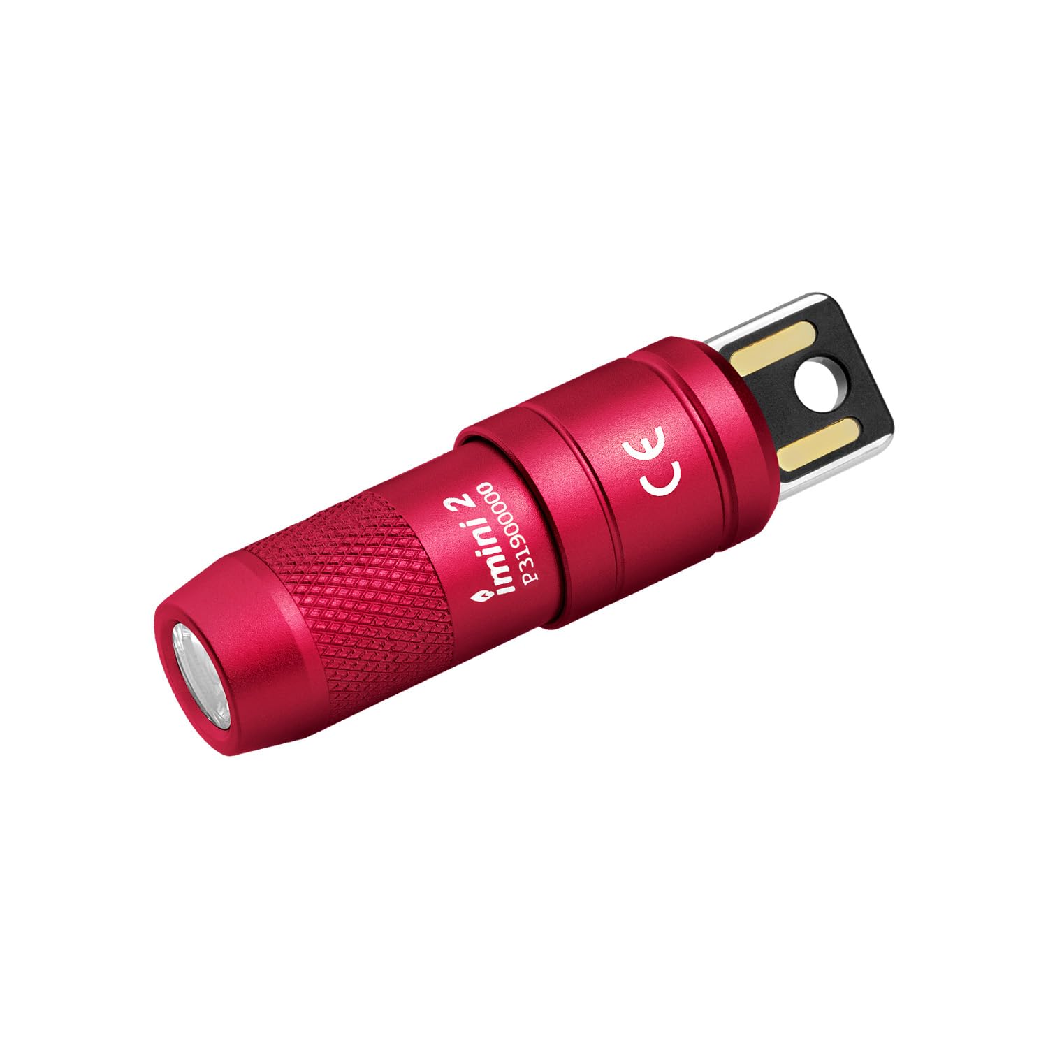 OLIGHT IMINI 2 front view shows compact pocket design for daily carry.