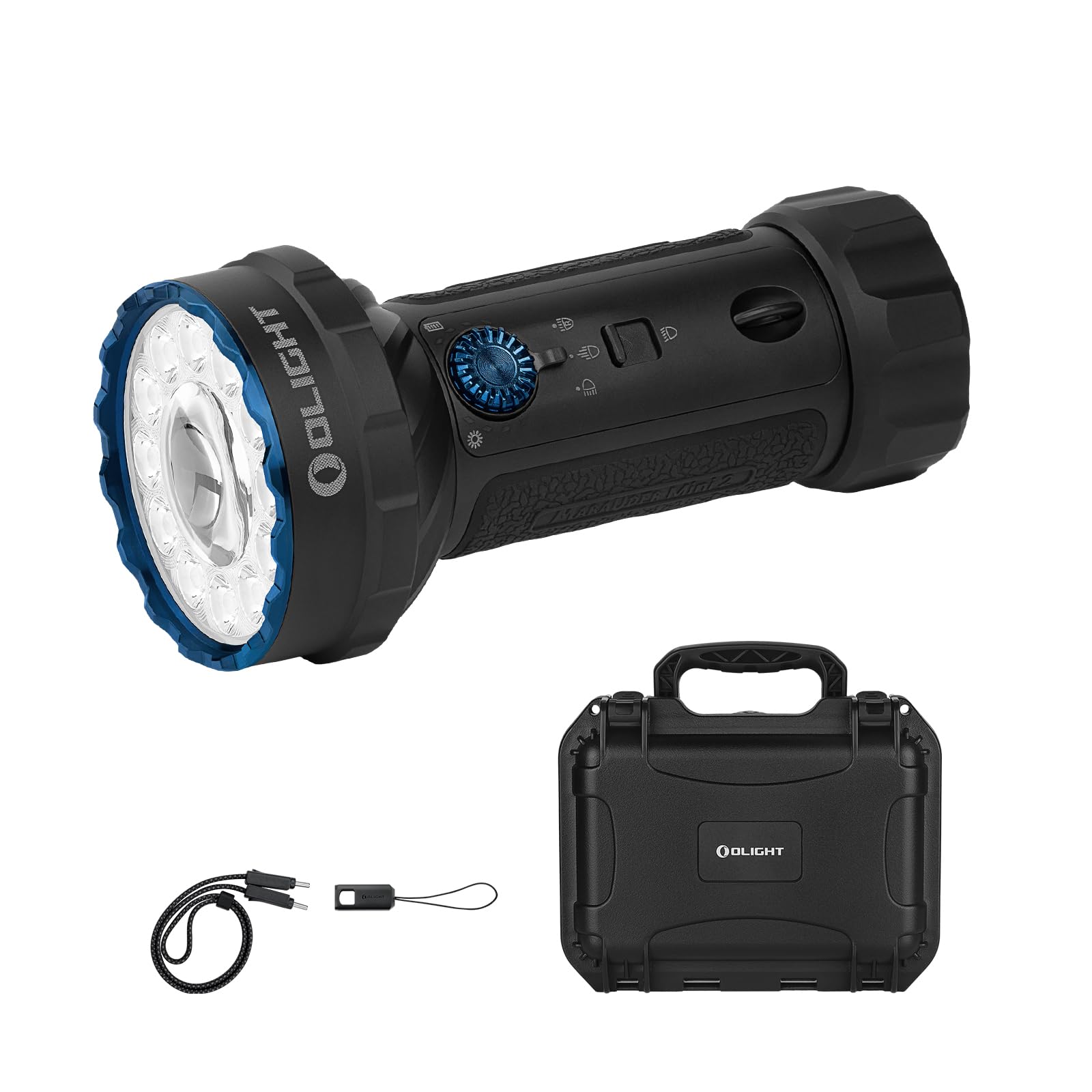 OLIGHT Marauder Mini 2 compact grip for one-handed outdoor use.