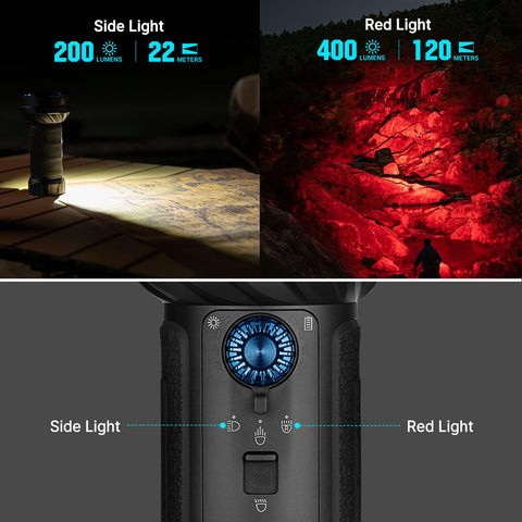 OLIGHT Marauder Mini 2 offers five modes for versatile lighting.