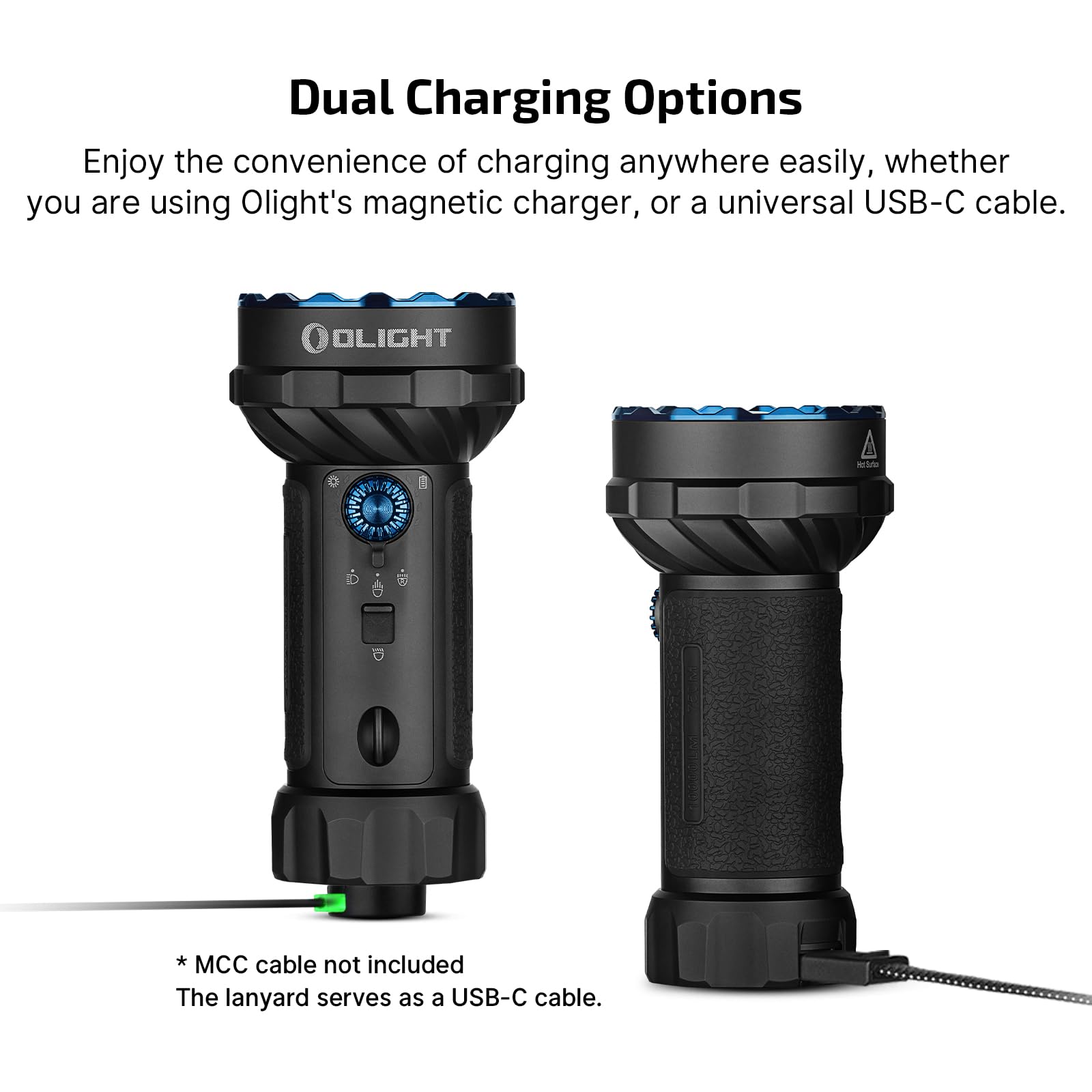 OLIGHT Marauder Mini 2 moonlight mode extends long-night runtime.