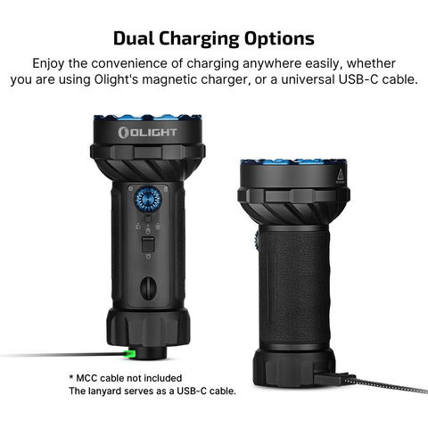 OLIGHT Marauder Mini 2 moonlight mode extends long-night runtime.
