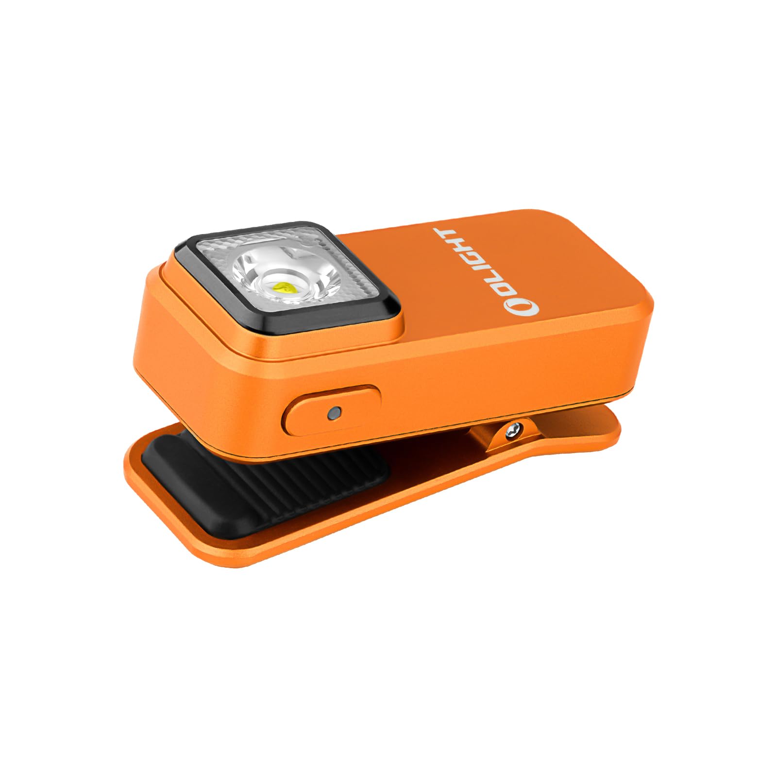 OLIGHT Oclip front view, compact design for keychain carry.