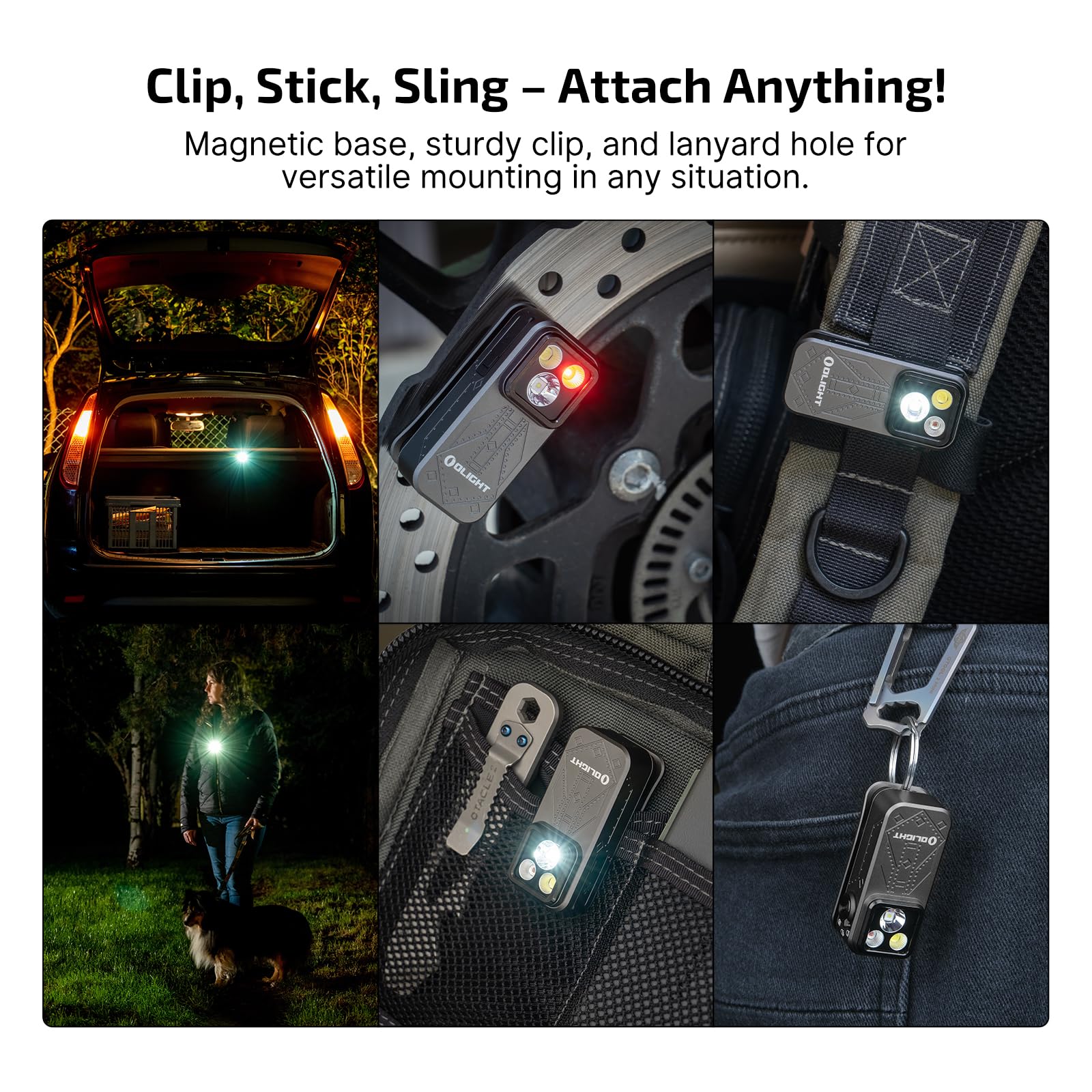 OLIGHT Oclip Pro compact lightweight 53 g EDC light