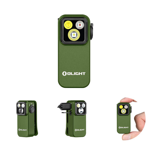 OLIGHT Oclip Pro floodlight 500lm for broad daylight-like illumination on outdoor tasks.