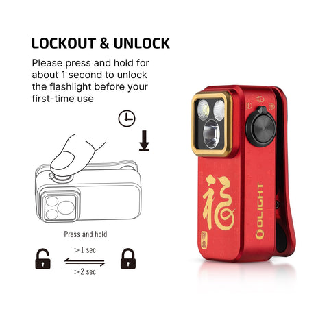 OLIGHT Oclip Pro magnetic base for quick secure attachment