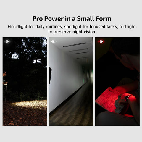 OLIGHT Oclip Pro magnetic base enables hands-free attachment
