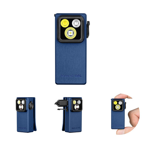 OLIGHT Oclip Ultra floodlight in use, delivering 530 lumens for night tasks