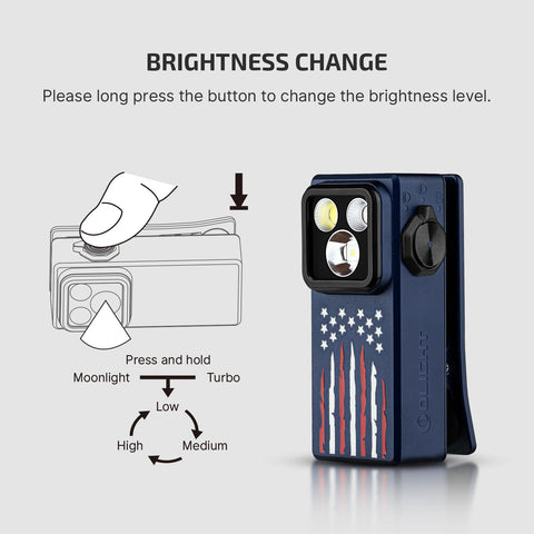 OLIGHT Oclip Ultra offers clip, magnetic, and hanging options for flexibility.