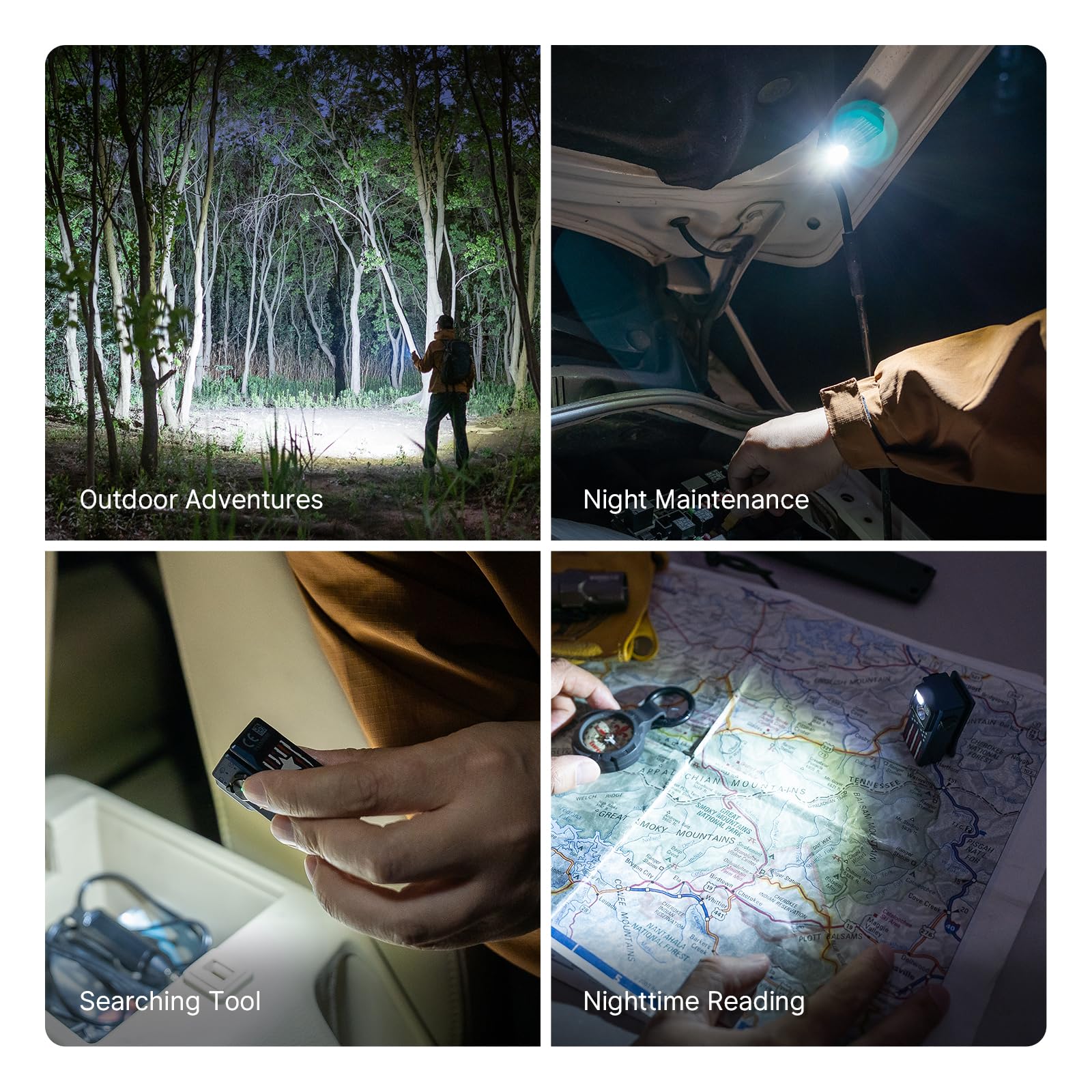 OLIGHT Oclip Ultra hinged dust cover built for thousands of cycles.