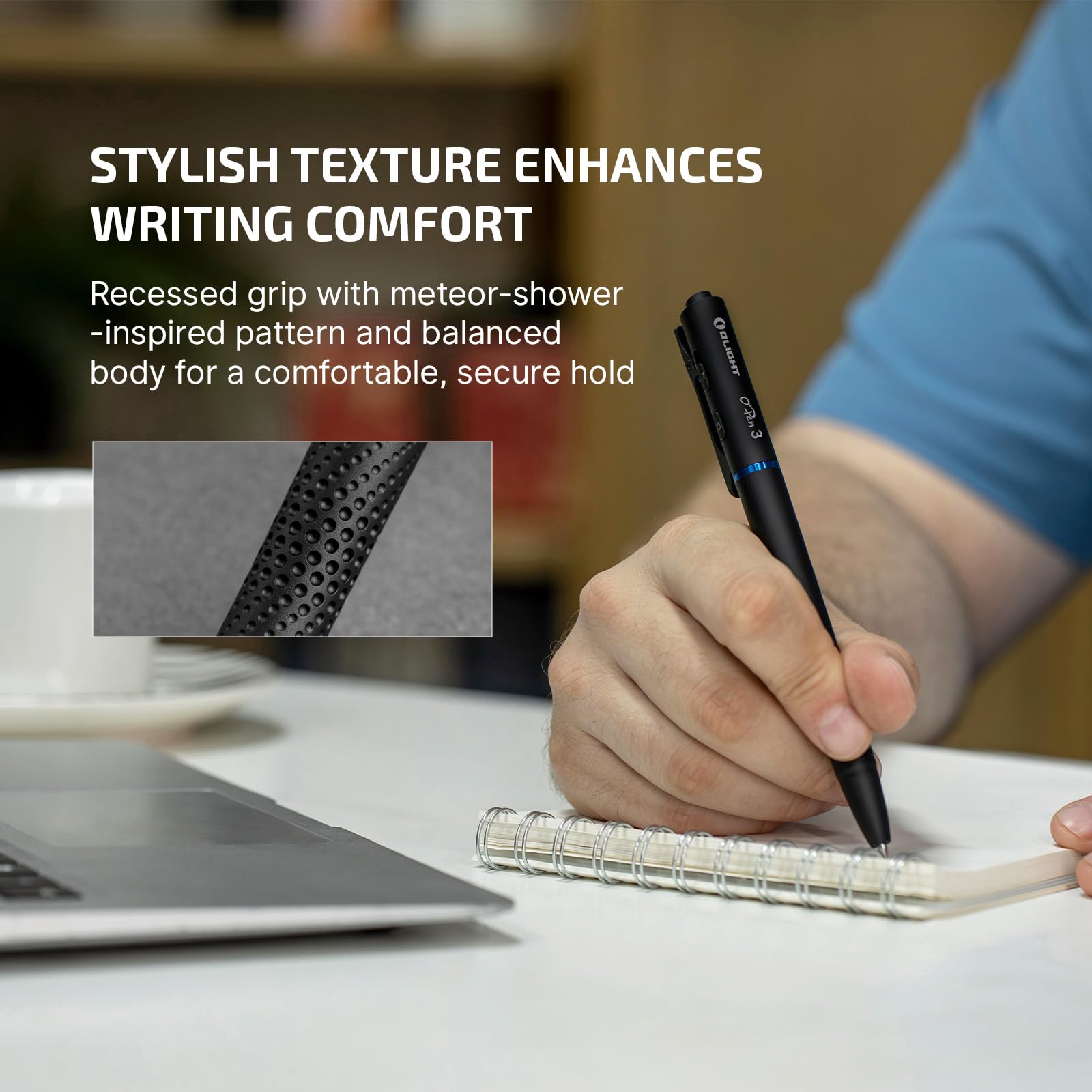 OLIGHT O'Pen 3 pocket clip and design for portability