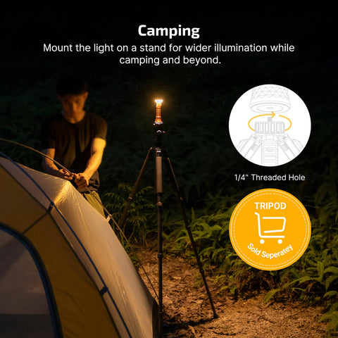 OLIGHT Prowess desk-lamp setup shows versatile table illumination.
