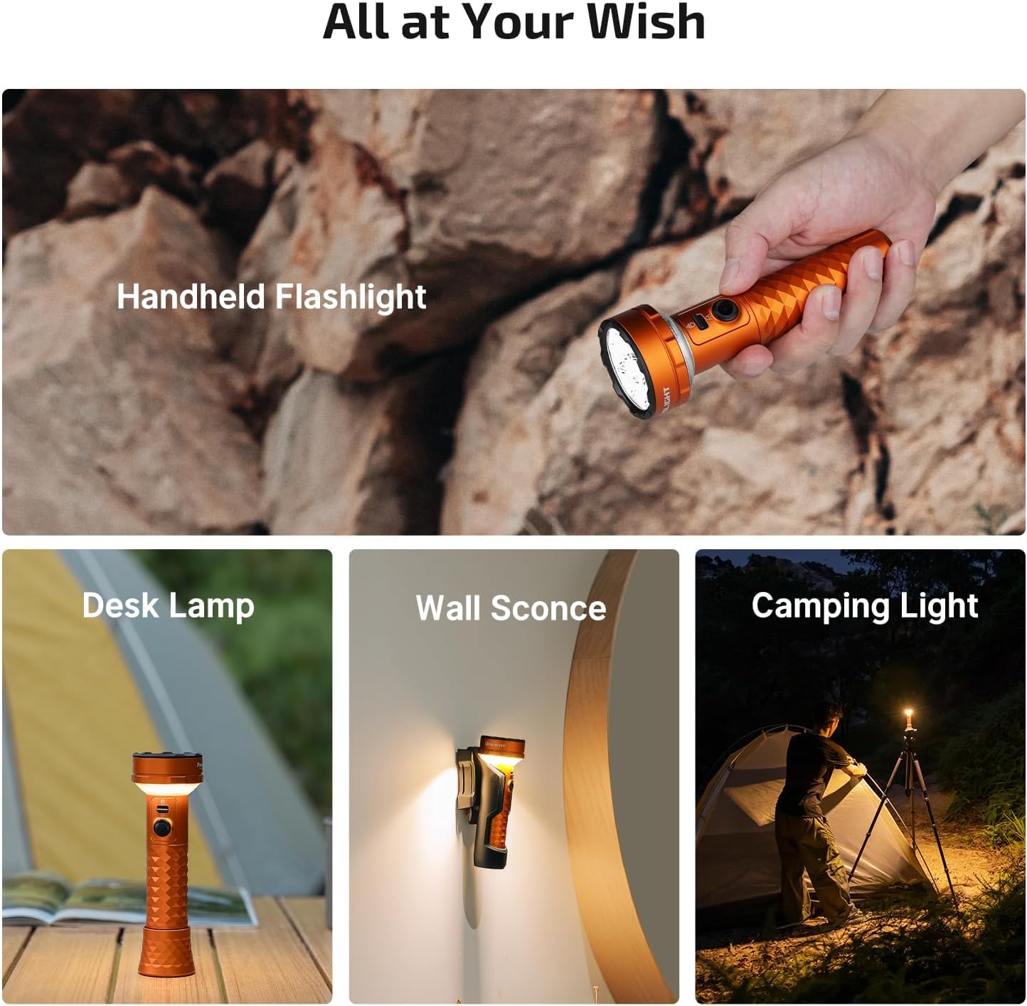 OLIGHT Prowess USB-C charging base enables quick recharging.