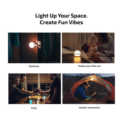 OLIGHT Sphere magnetic recharge for easy power