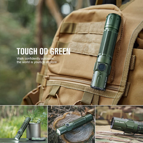 OLIGHT Warrior 3S nylon holster for safe, quick access and carry.
