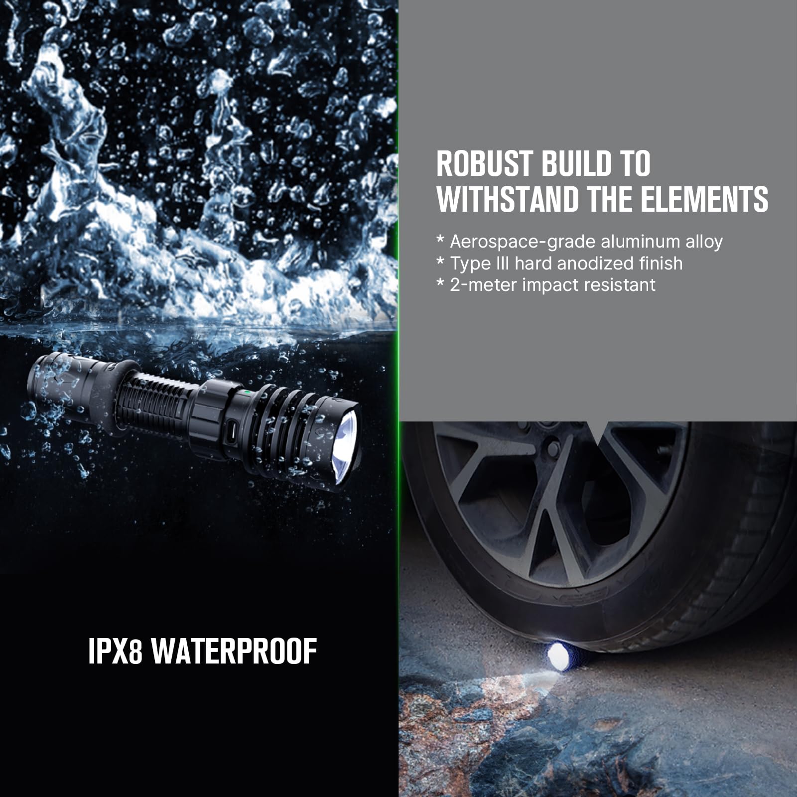 OLIGHT Warrior X 4 ideal for patrols and outdoor tasks