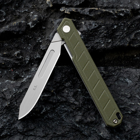 OLITANS G046 Mecha Mini Jade finish highlights style and ergonomics.