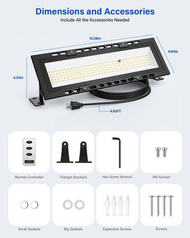 Ollcuz easy install with brackets and hardware included