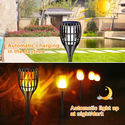 Ollivage dusk-to-dawn solar light auto on/off for simple evenings