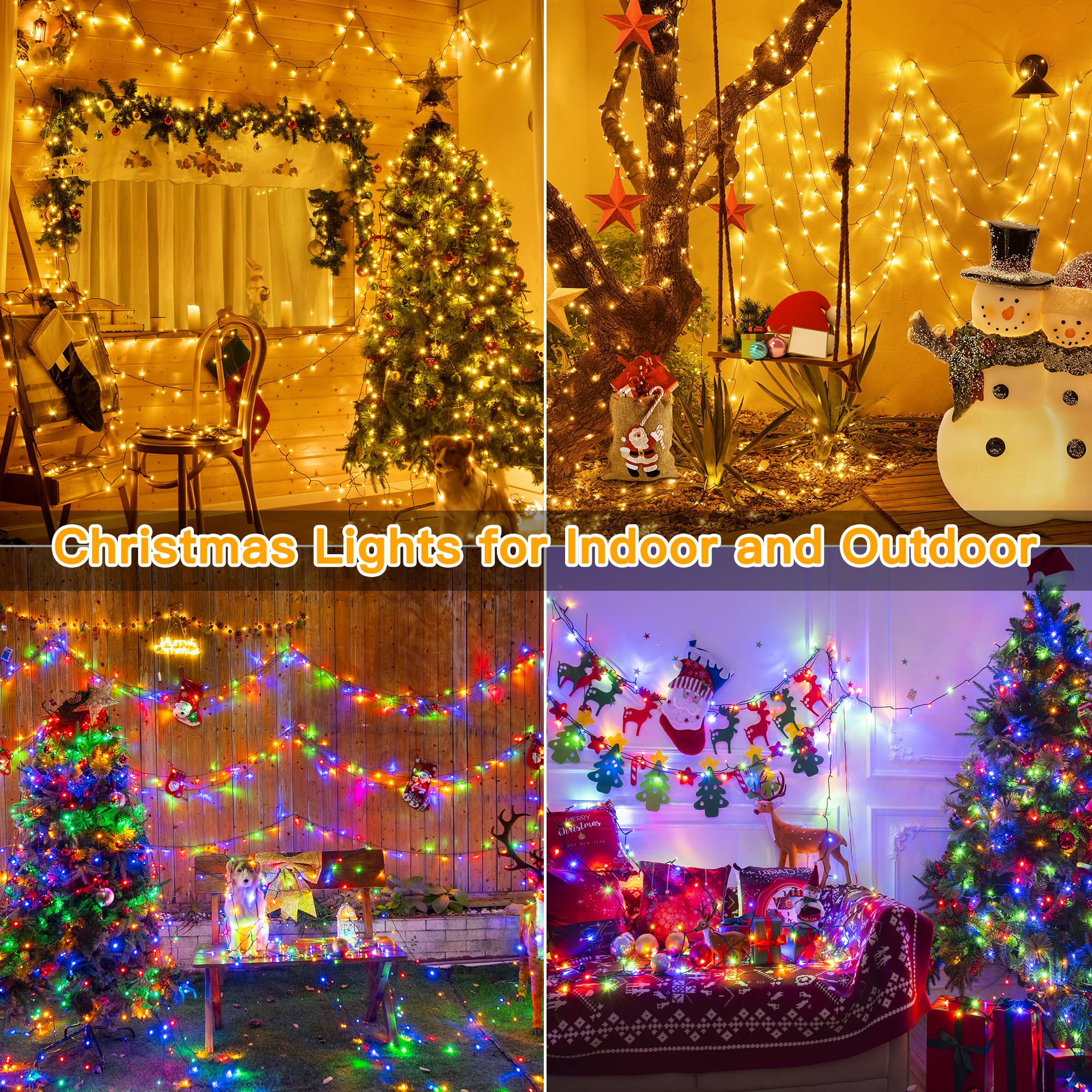 Ollny festive lighting ideas for yard and patio ambiance