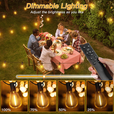 Ollny S11 end-to-end connectable setup expands lighting length.