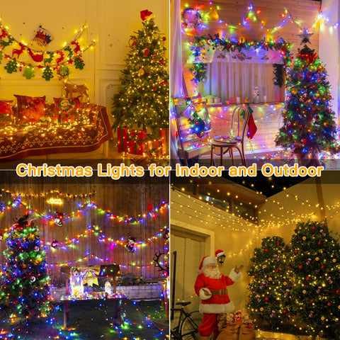 Ollny wedding and Xmas decor lights illuminate festive settings.