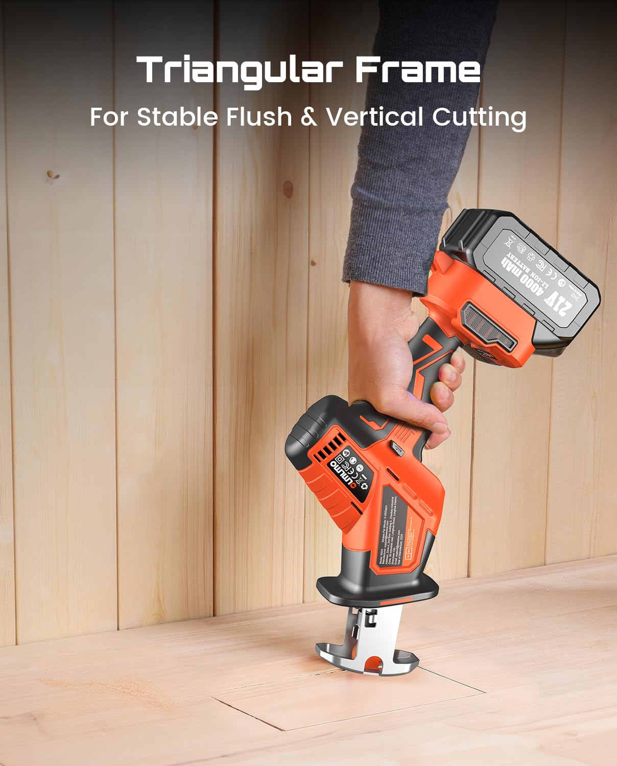 olmlmo tool-free blade-change system lets you swap blades in seconds for different materials