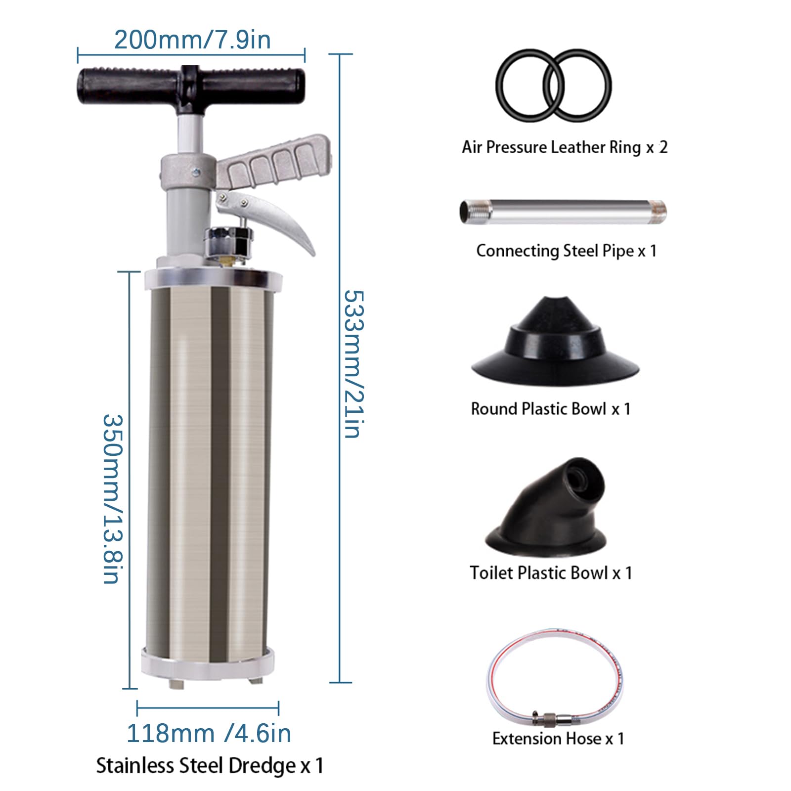 Olpchee no mess drain cleaner design minimizes spills during use.