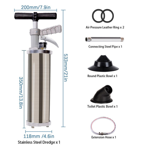 Olpchee no mess drain cleaner design minimizes spills during use.