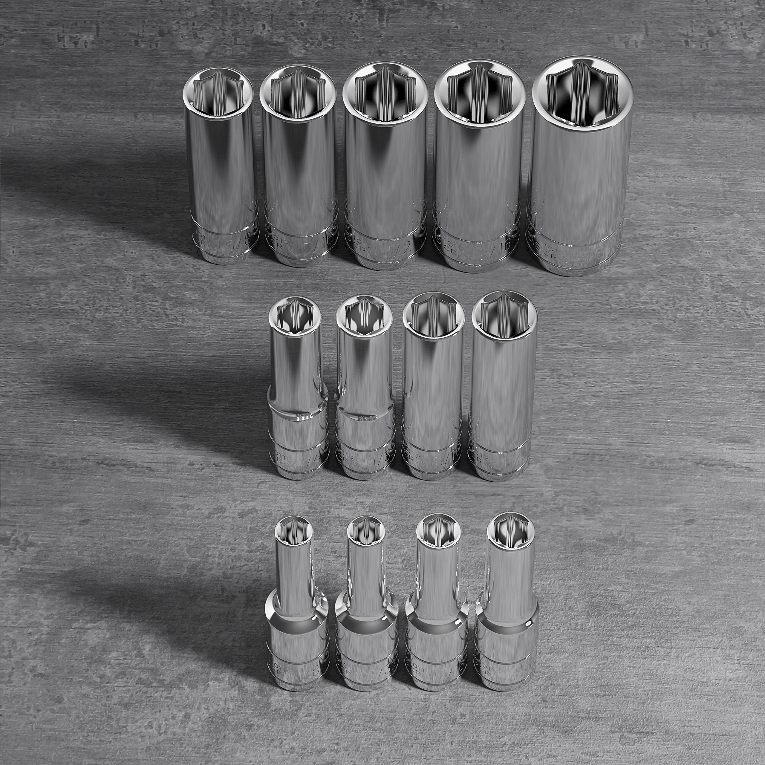 Automotive work in tight spaces using 1/4 inch drive sockets