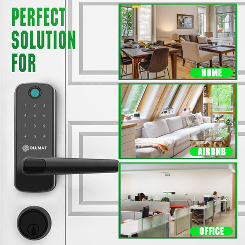 OLUMAT remote access with WiFi Gateway to control doors remotely.