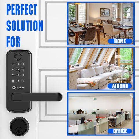 OLUMAT keypad entry for convenient guest access without keys