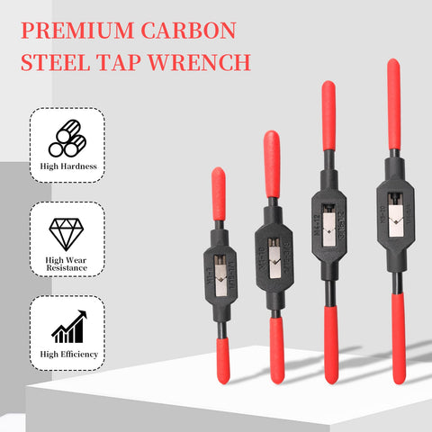 Olutacot hardened-sliding-block provides high rigidity for accurate threading.