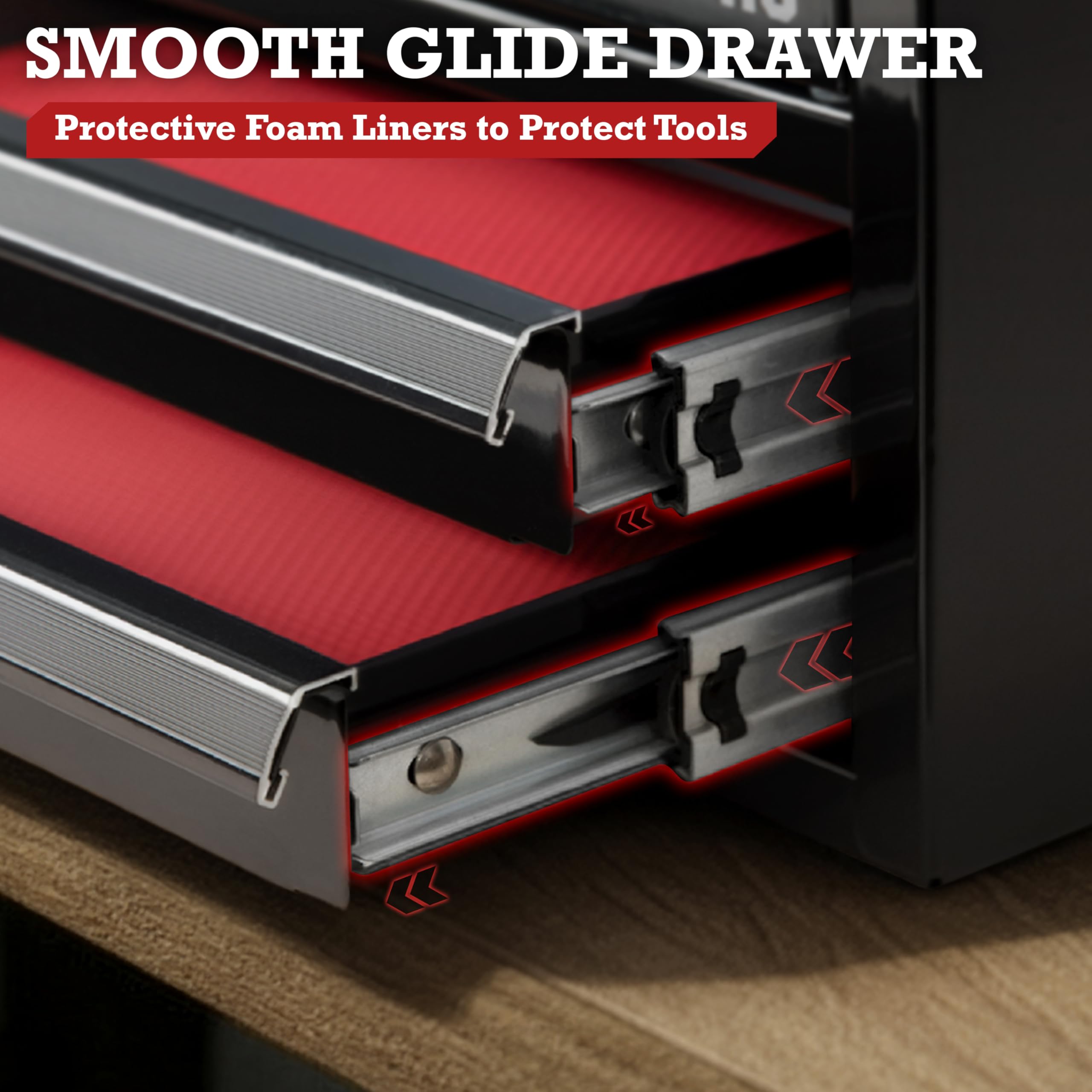 OLY-PRO Mini Toolbox durable steel construction protects tools daily.